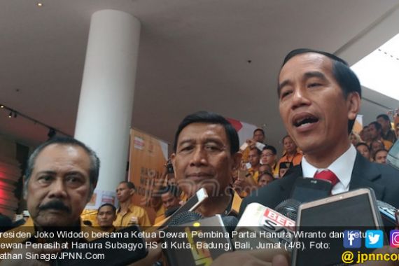Kantongi Dukungan Hanura untuk Jadi Capres Lagi, Jokowi Bilang Begini - JPNN.COM
