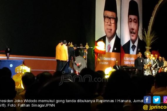 Buka Rapimnas Hanura, Jokowi: Terima Kasih Selalu Mendukung Tanpa Diminta - JPNN.COM