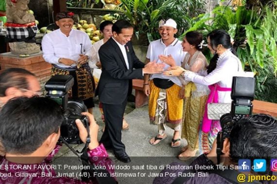 Oalah, Ternyata Ini Santapan Favorit Pak Jokowi setiap Kunjungi Bali - JPNN.COM