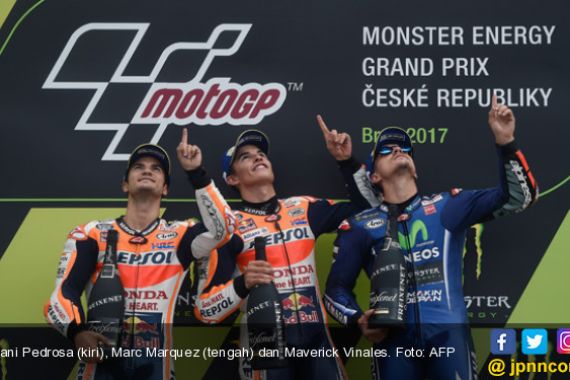 Cek Klasemen Sementara MotoGP Setelah Balapan Basah di Brno - JPNN.COM
