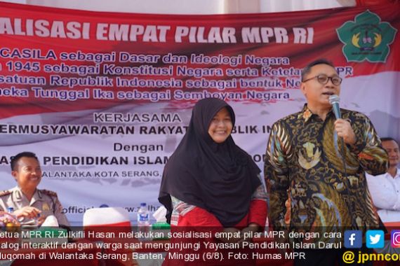 Zulkifli Hasan Sosialisasikan Pancasila dengan Dialog Interaktif - JPNN.COM