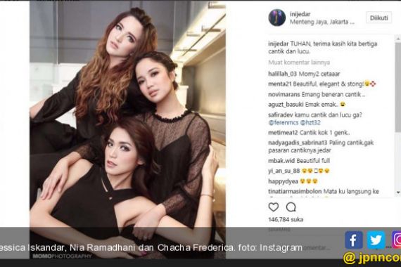 Narsis di Instagram, Begini Kata Nia Ramadhani untuk Jessica Iskandar - JPNN.COM