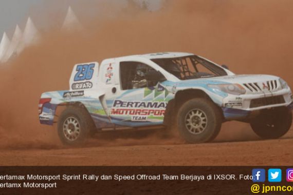 Pertamax Motorsport Sprint Rally dan Speed Offroad Team Berjaya di IXSOR - JPNN.COM