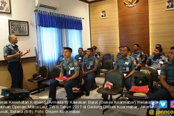 Diskes Koarmabar Gelar Latihan Operasi Matra Laut - JPNN.COM