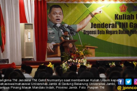 Panglima TNI: Mahasiswa Harus Optimistis Wujudkan Mimpi Besar - JPNN.COM