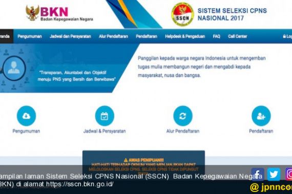 Pendaftaran CPNS Ditutup 25 September 2017 - JPNN.COM