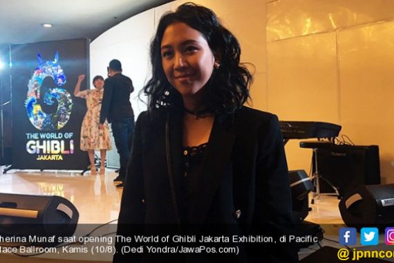 Girangnya Sherina Studio Ghibli Bikin Pameran di Indonesia - JPNN.COM