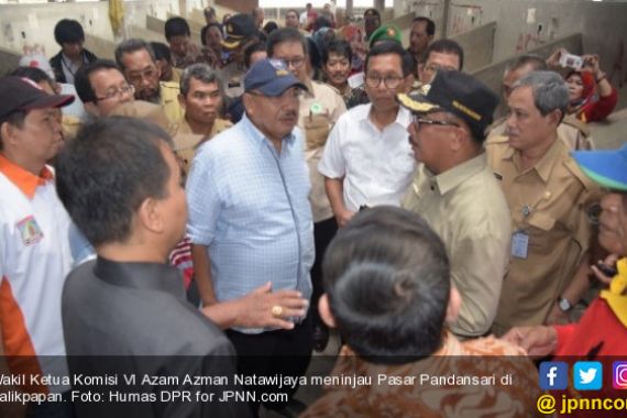 Komisi VI DPR Tinjau Pasar Pandansari Balikpapan - JPNN.COM