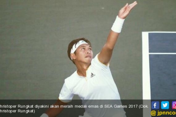Christoper Rungkat Diharapkan Bawa Emas Tenis SEA Games 2017 - JPNN.COM