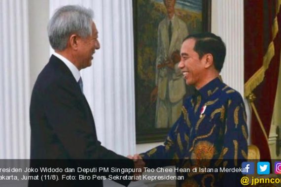 Presiden Jokowi Bertemu Deputi PM Singapura, Inilah Hasilnya - JPNN.COM