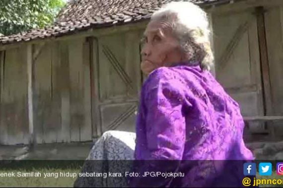 Mari Bantu Nenek Samilah, Lansia Sebatang Kara di Gubuk Reot - JPNN.COM