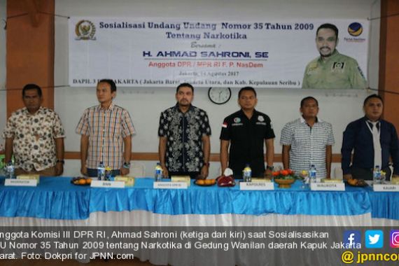 Sahroni: Narkoba Mengancam Generasi Muda Indonesia - JPNN.COM