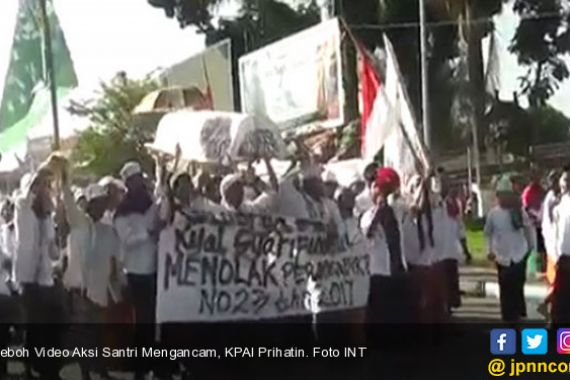 Heboh Video Aksi Santri Mengancam, KPAI Prihatin - JPNN.COM
