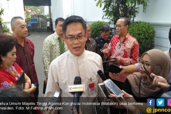 Bertemu Jokowi di Istana, Matakin Dukung Penguatan Pancasila - JPNN.COM