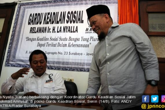 La Nyalla Mengaku Sudah Bertemu Prabowo dan Amien Rais - JPNN.COM