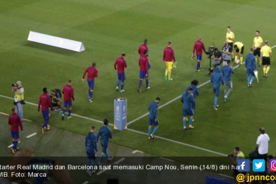 Camp Nou Memang Ogah Menghormati Real Madrid, Ini Buktinya - JPNN.COM