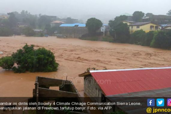 Oh..Banjir dan Longsor Melanda Sierra Leone, 312 Orang Tewas - JPNN.COM