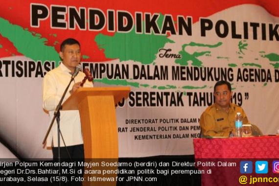 Mayjen Soedarmo: Perempuan Punya Minat Tinggi terhadap Politik - JPNN.COM