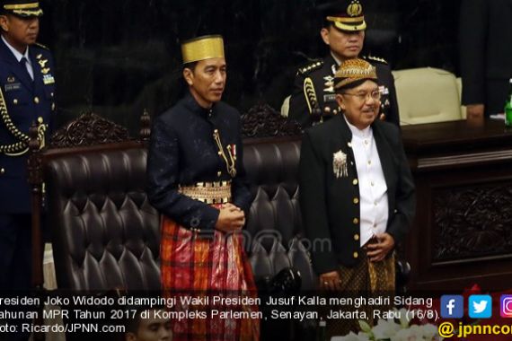 Dailami Firdaus Apresiasi Pilihan Pakaian Jokowi-JK di Sidang Tahunan MPR - JPNN.COM
