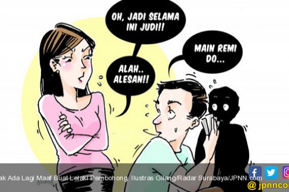 Tak Ada Lagi Maaf Buat Lelaki Pembohong - JPNN.COM