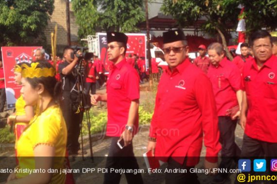 Sampaikan Salam dari Bu Mega, Hasto: Kobarkanlah Semangat Merah Putih - JPNN.COM