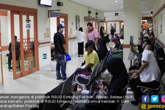 Pelayanan Medis Poli Rawat Jalan di RSUD Batam Kembali Normal - JPNN.COM