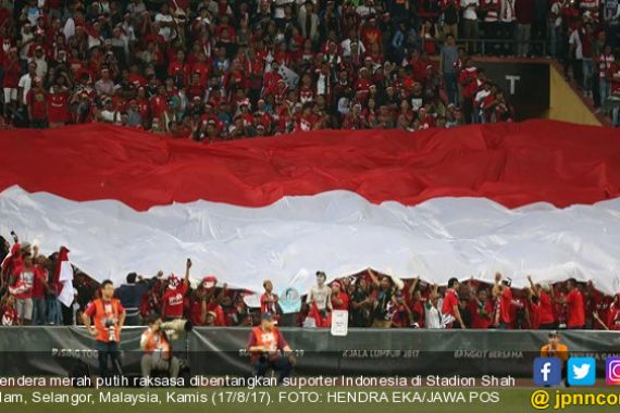 Timnas Indonesia U-22 Upacara, Hargianto Pembawa Bendera Merah Putih - JPNN.COM