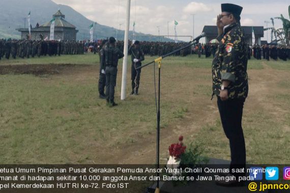  Gus Yaqut Gelorakan Persamaan di Peringatan Hari Kemerdekaan - JPNN.COM