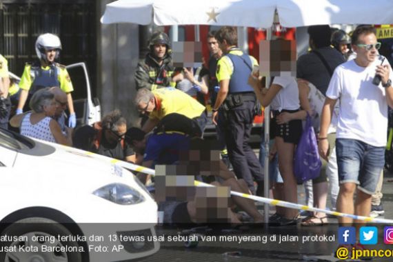 Catalunya Diserang 2 Kali, 5 Pelaku Tewas dalam Baku Tembak di Teror Kedua - JPNN.COM
