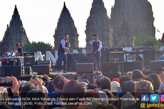Prambanan Jazz Mendadak Dangdut Gara-gara NDX AKA - JPNN.COM