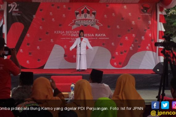Pupuk Rasa Cinta Tanah Air, PDIP Gelar Lomba Pidato Ala Bung Karno - JPNN.COM