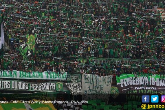 Persebaya vs Persatu: Bonek Siap Teriak Kencang dari Luar Stadion - JPNN.COM