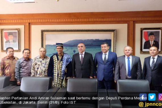 Ketemu Mentan RI, Uzbekistan Ingin Contoh Indonesia Yang Sudah Swasembada - JPNN.COM