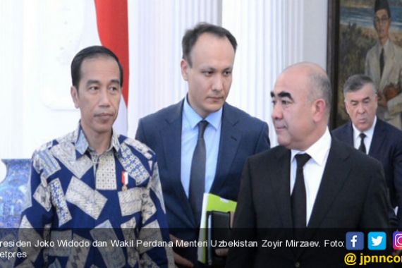 Ini yang Dibahas Jokowi dan Wakil PM Uzbekistan di Istana - JPNN.COM
