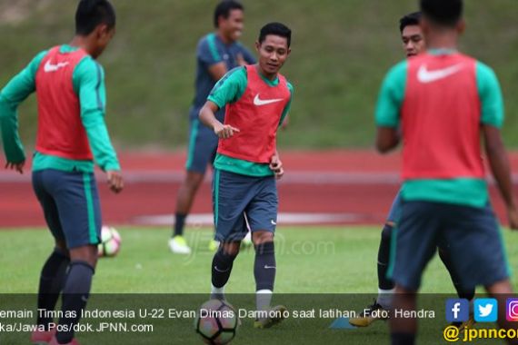 Timnas Indonesia U-22 vs Vietnam: Begini Pesan Evan Dimas - JPNN.COM