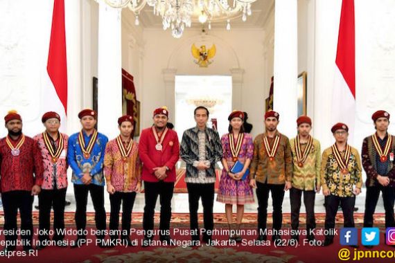 Presiden Jokowi Siap Hadiri Kongres PMKRI di Palembang - JPNN.COM