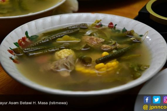 Mencicipi Sayur Asem Betawi Legendaris di Pinggiran Jakarta - JPNN.COM