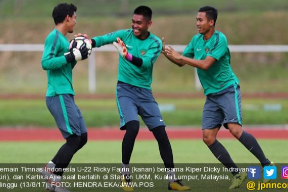 Timnas Indonesia vs Malaysia, Ricky Fajrin Susah Tidur - JPNN.COM