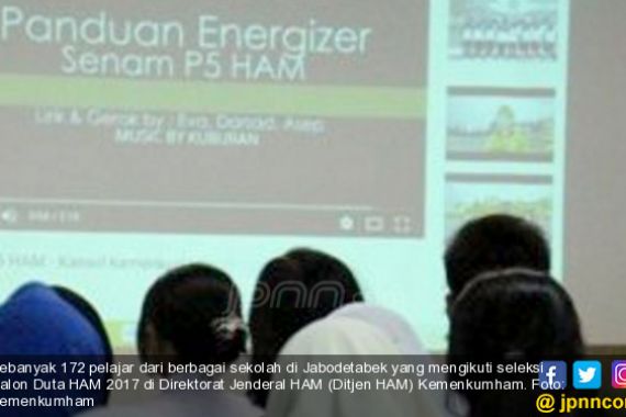 172 Pelajar Ikut Seleksi Calon Duta HAM - JPNN.COM