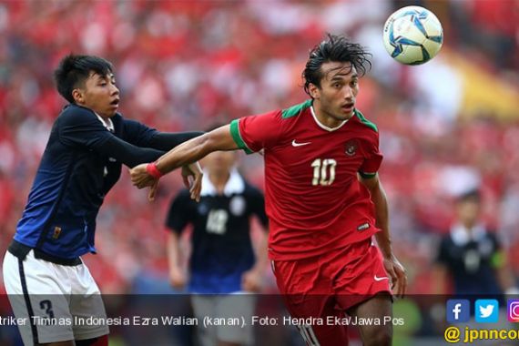 Ezra Walian Buktikan Kemampuan, Timnas U-23 Menang Telak - JPNN.COM