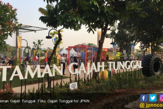 Aduhai, Cantiknya Taman Gajah Tunggal di Tangerang - JPNN.COM
