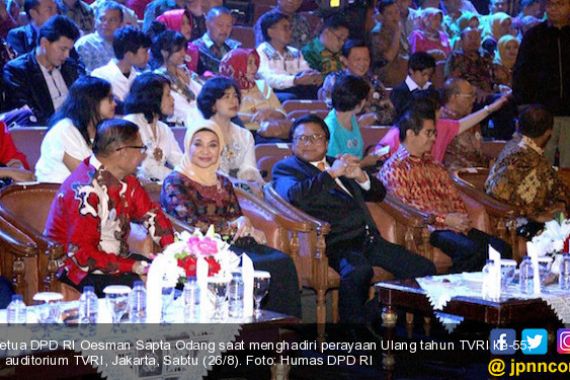 Oesman Sapta: TVRI Bukti Perjuangan Nasional - JPNN.COM