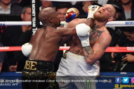 Mayweather Ingin Duel Kontra McGregor di UFC - JPNN.COM
