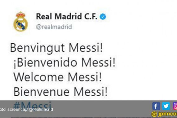 Wow! Real Madrid Dapatkan Lionel Messi - JPNN.COM