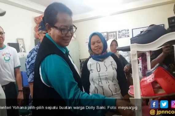 Menteri Yohana: Tempe Dolly Saiki, Uenak Rek - JPNN.COM