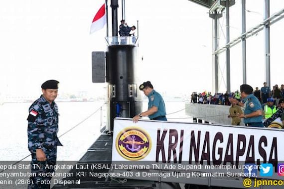 TNI AL Resmi Menambah Kapal Selam Terbaru - JPNN.COM