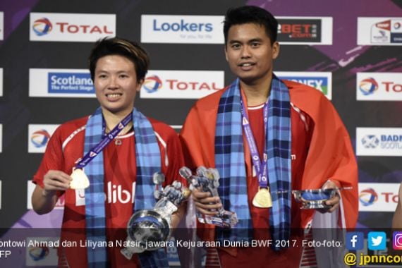 Tontowi Ahmad/Liliyana Natsir Juara Dunia dengan Sempurna - JPNN.COM