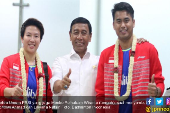 Tontowi Ahmad dan Liliyana Natsir di Mata Pak Wiranto - JPNN.COM