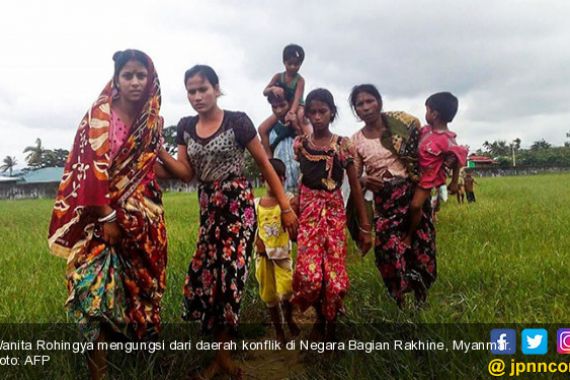 Perempuan Rohingya Diperkosa Tentara secara Brutal - JPNN.COM