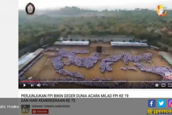 Jangan Percaya! Koreografi Keren Ini Bukan Milad FPI - JPNN.COM